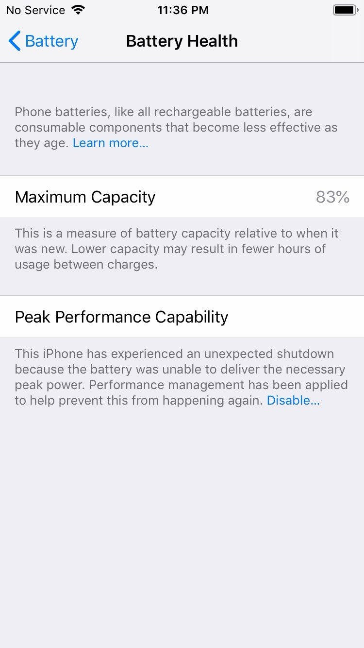 Apple A1549 iPhone 6, 64GB Unlocked Verizon 83% Battery MG632LL/A Space Gray