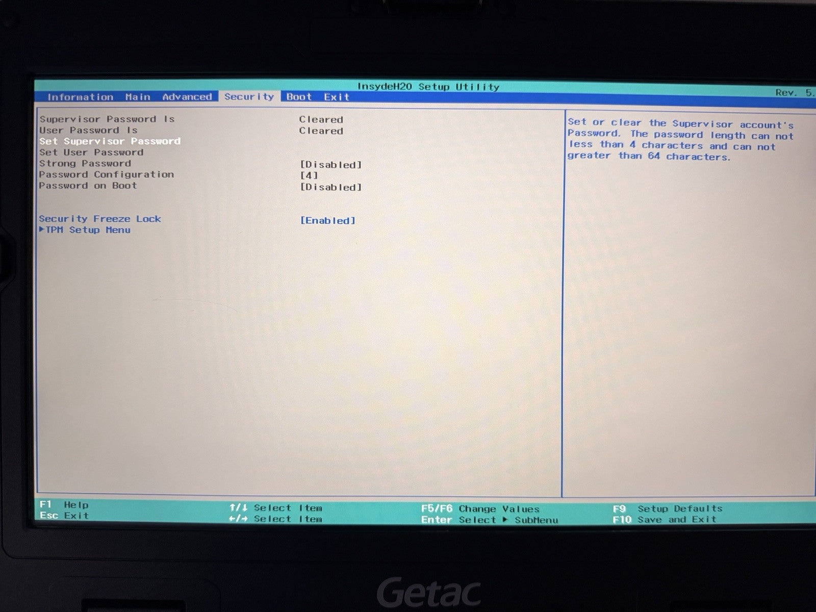 Getac S410 G2 Rugged i7-8550U Touchscreen 16GB 4G LTE WWAN No SSD / Adapter