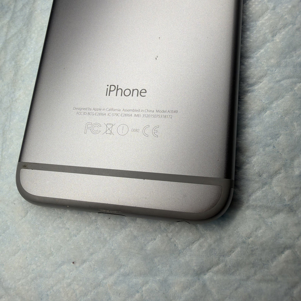 Apple A1549 iPhone 6, 64GB Unlocked Verizon 83% Battery MG632LL/A Space Gray