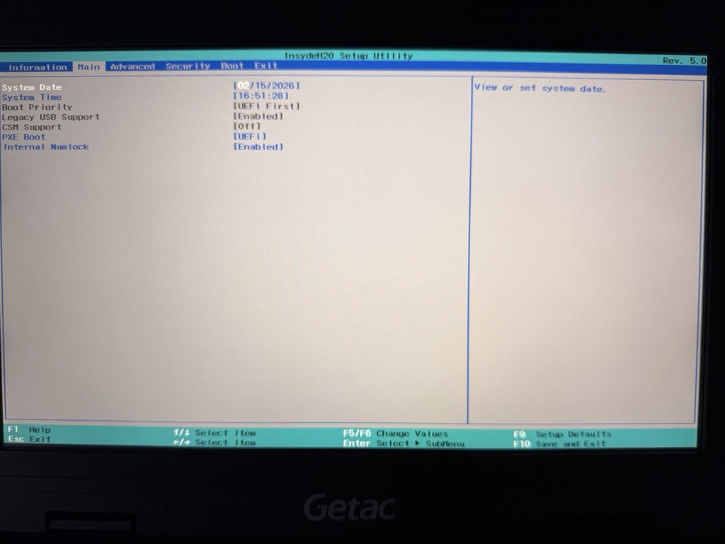 Getac S410 G2 Rugged i7-8550U Touchscreen 16GB 4G LTE WWAN No SSD / Adapter