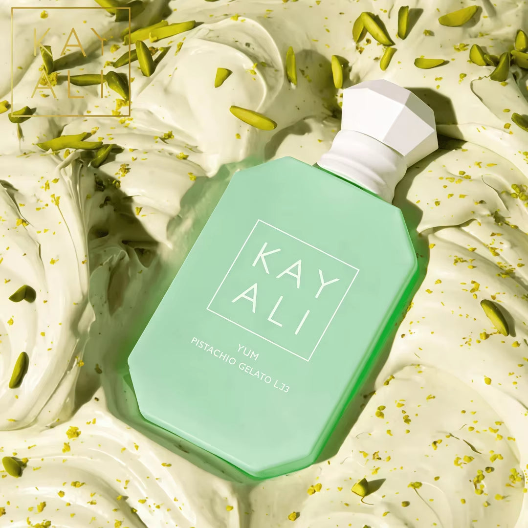 KAYALI Yum Pistachio Gelato 33 Eau De Parfum, Sweet Gourmand Pistachio