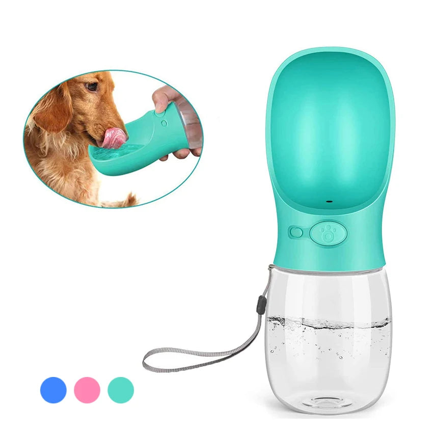 Portable Dog Water Bottle W/ Bowl, Pet Feeder Bowl, Travel Pet Water Dispenser